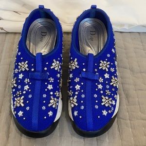 Dior fusion embellished sneakers 40